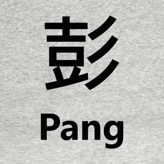 Chinese Surname Pang 彭 by MMDiscover